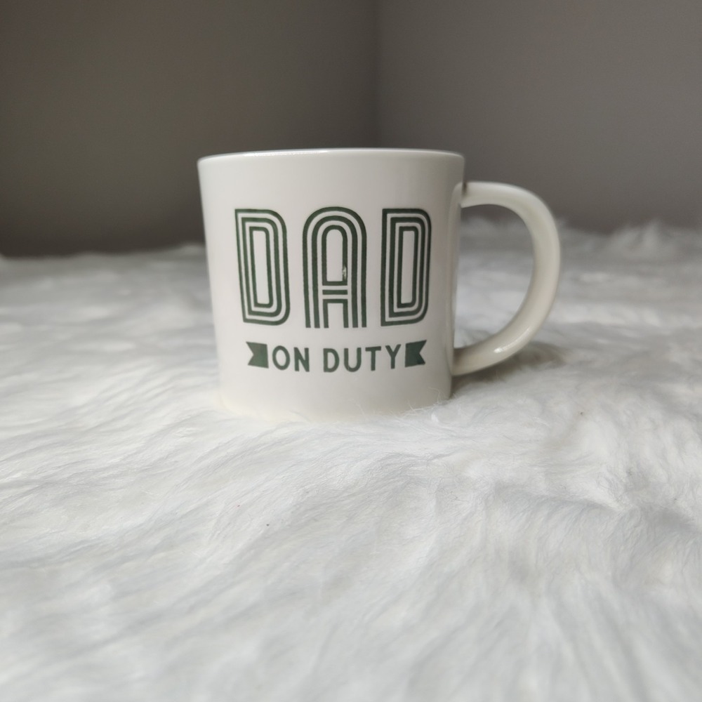 Parker Lane "Dad On Duty"  16 oz Mug 4" Gift Father's Day New Baby Dad‎